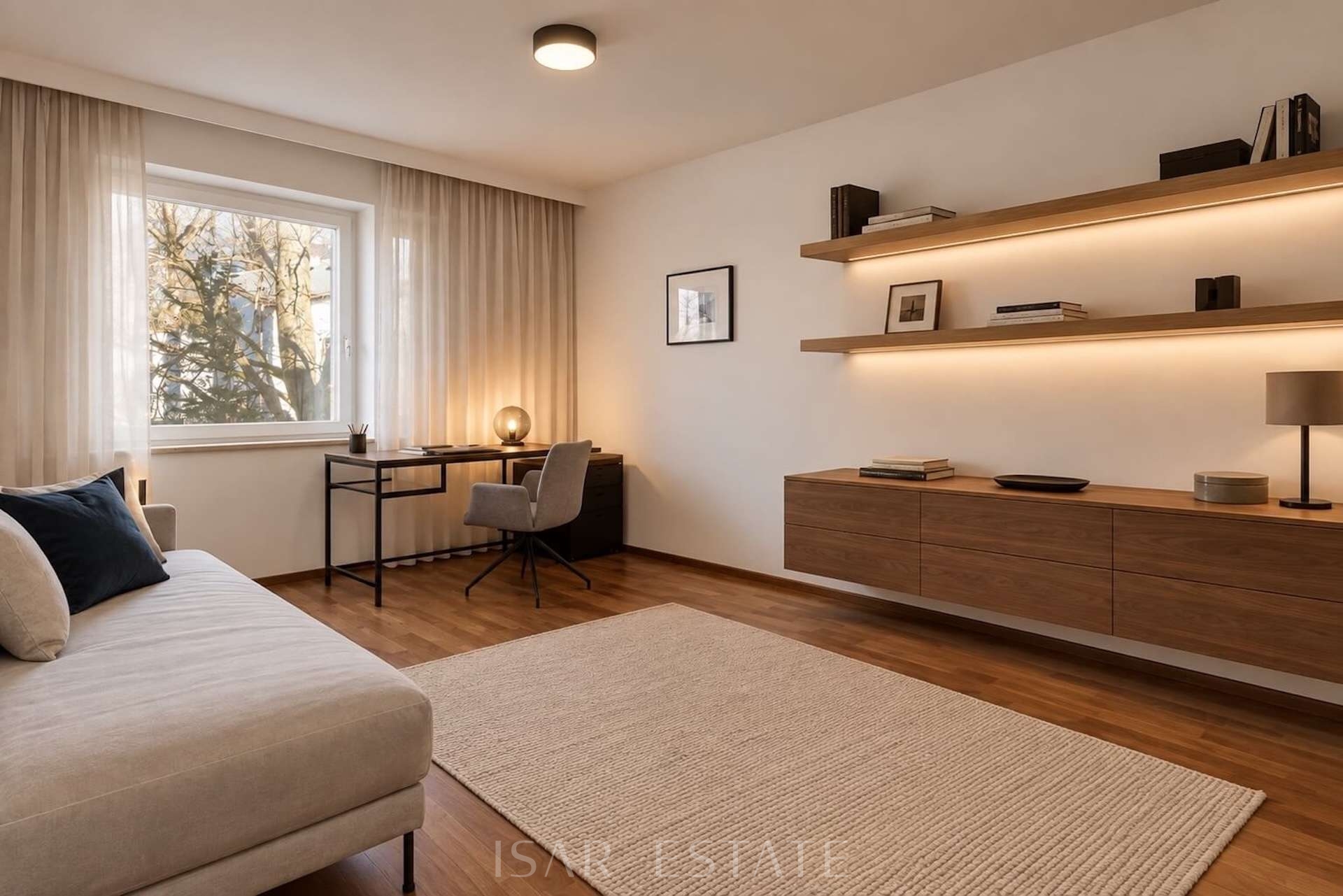 Gästezimmer KI visualisiert